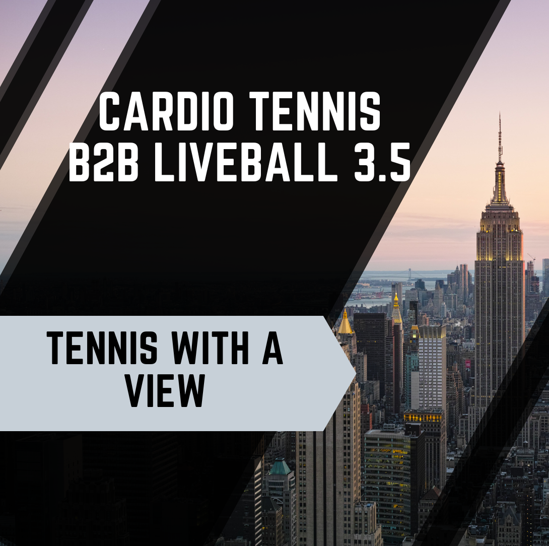 CARDIO TENNIS B2B LIVEBALL 3.5 | 2 Hrs