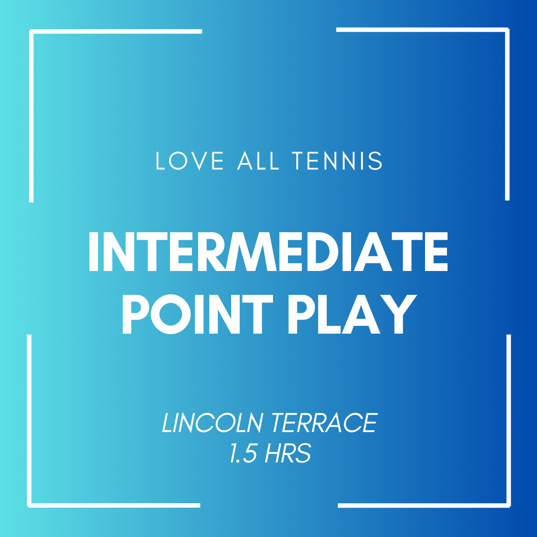Intermediate Point Play Lincoln Terrace | 1.5 HRS