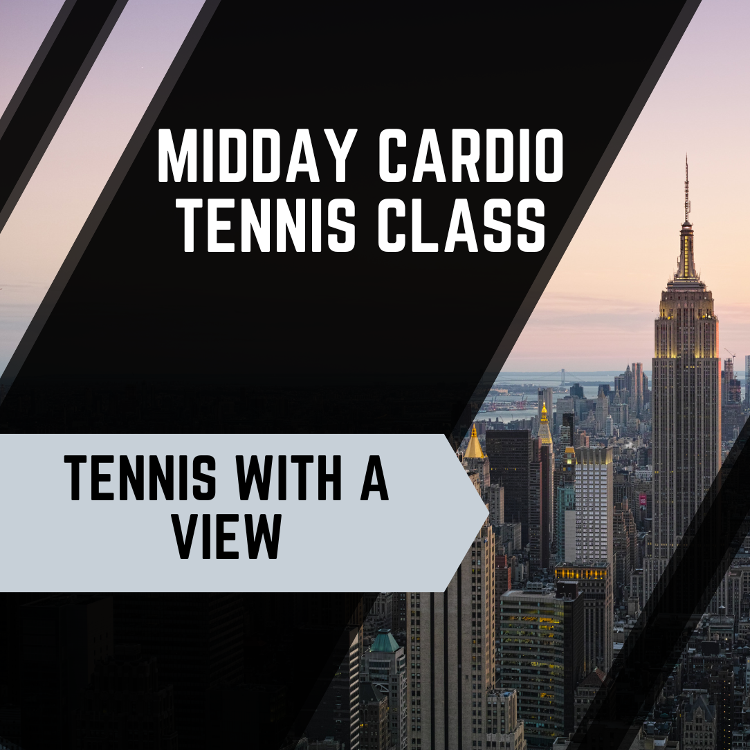  MIDDAY CARDIO TENNIS CLASS | 1 Hr